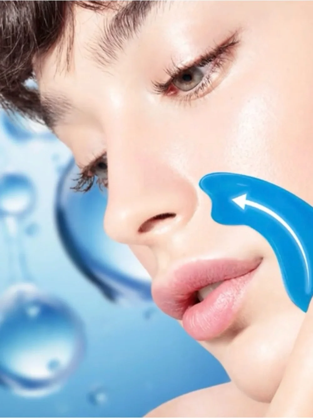 Travel kit of Hyaluronic Acid Moisturizing Nasolabial Folds Patch - Blue - Picture 3 of 9